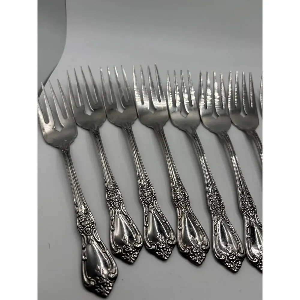 Oneida Mansfield 13 Dinner Forks Stainless Steel